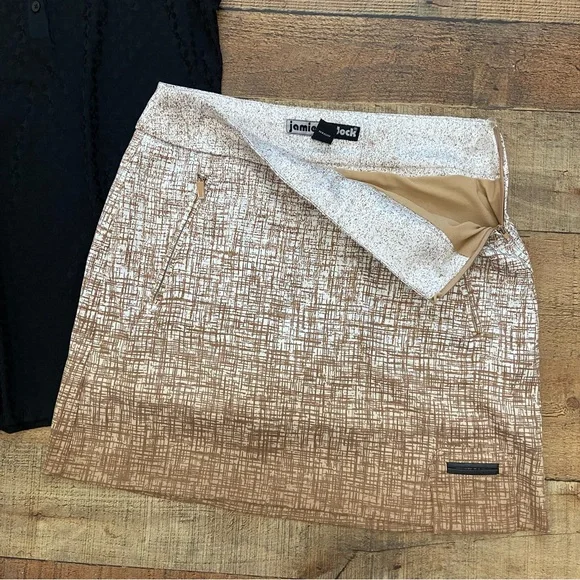 JAMIE SADOK Beautiful Gradient Abstract Golf SKORT - Picture 6 of 11